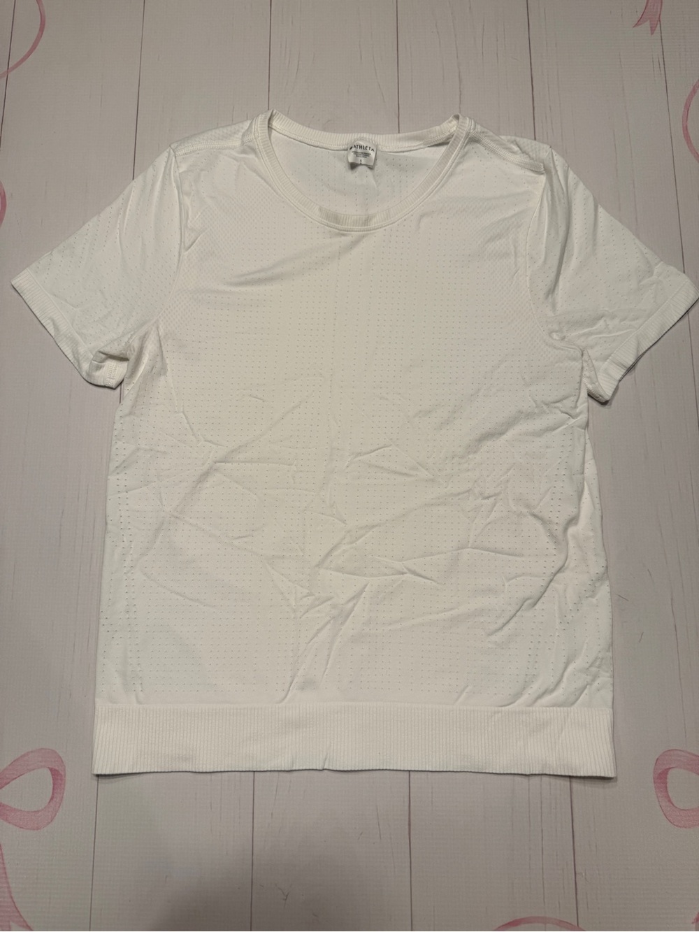 Athleta IN MOTION SEAMLESS TEE Size Small